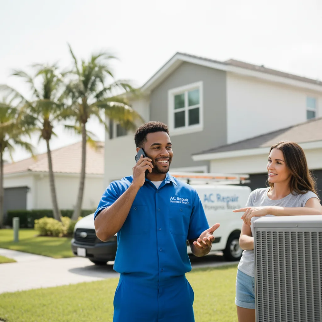 AC Repair Pompano Beach customer support in Spruce